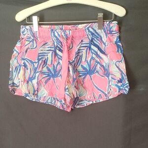 Lilly Pulitzer Pink and Blue Athletic Shorts